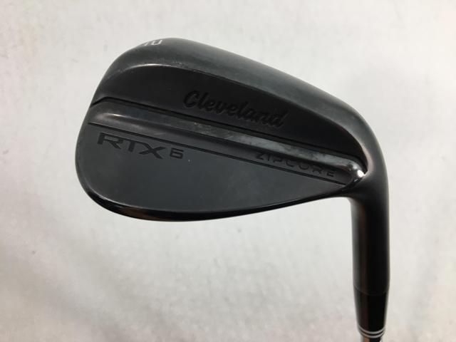 【中古ゴルフクラブ】クリーブランド RTX-6 ZIPCORE ブラックサテン ウェッジ 52.10 MID 2023 D/G 95 AW【14日間返品OK】