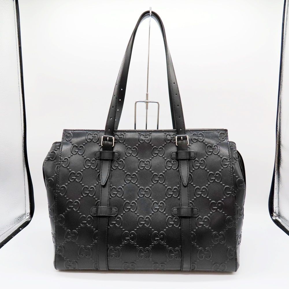 GUCCI グッチ 625774 GGエンボス トートバッグ A2301235 - メルカリ