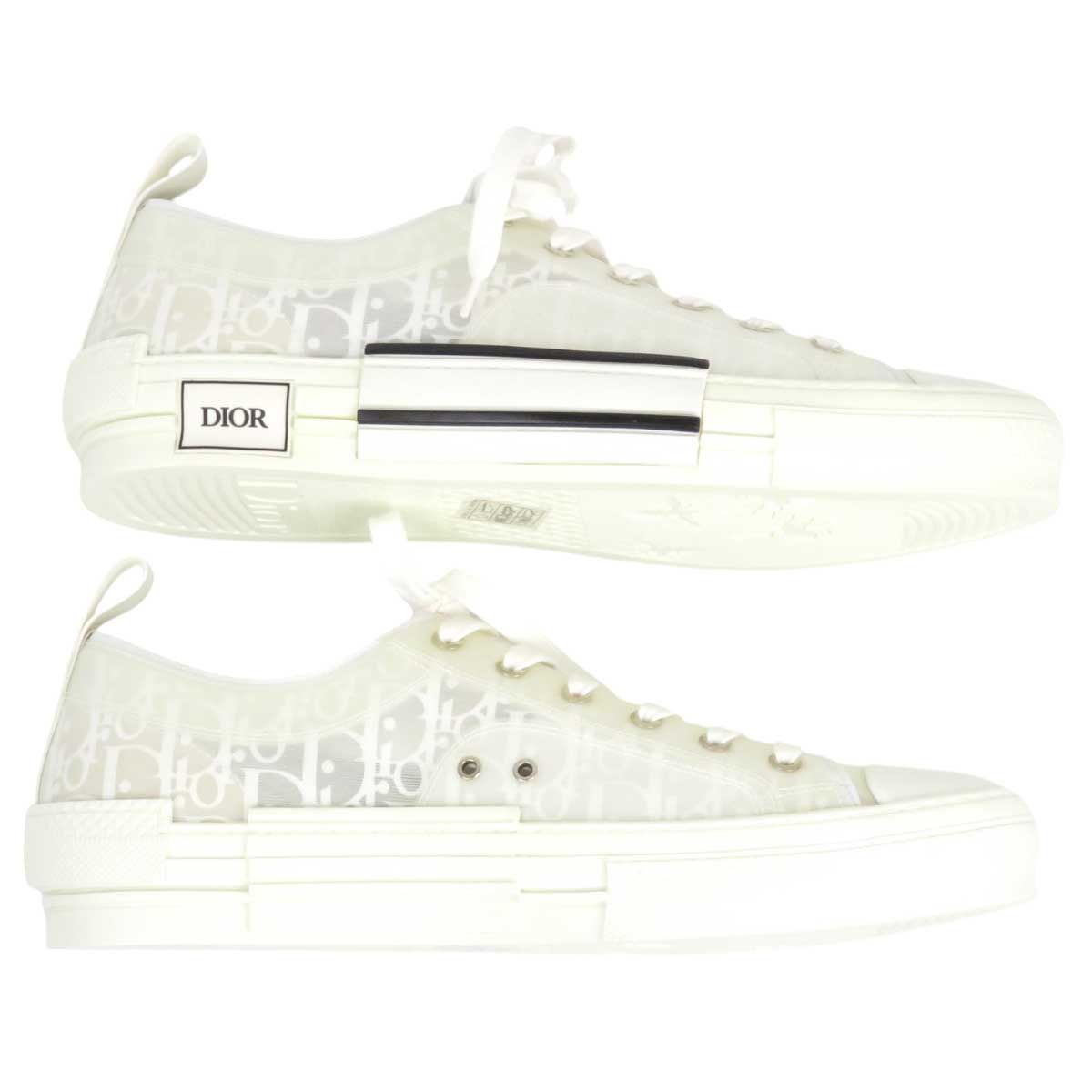 Dior B25ランナースニーカー　ホワイト Mint Christian Dior B25 Runner White Technical Mesh Men