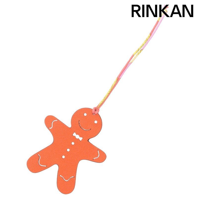 【SHIO】エルメス プティアッシュ ジンジャーブレッドマン チャーム HERMES エルメス バッグチャーム オーナメント プティアッシュ