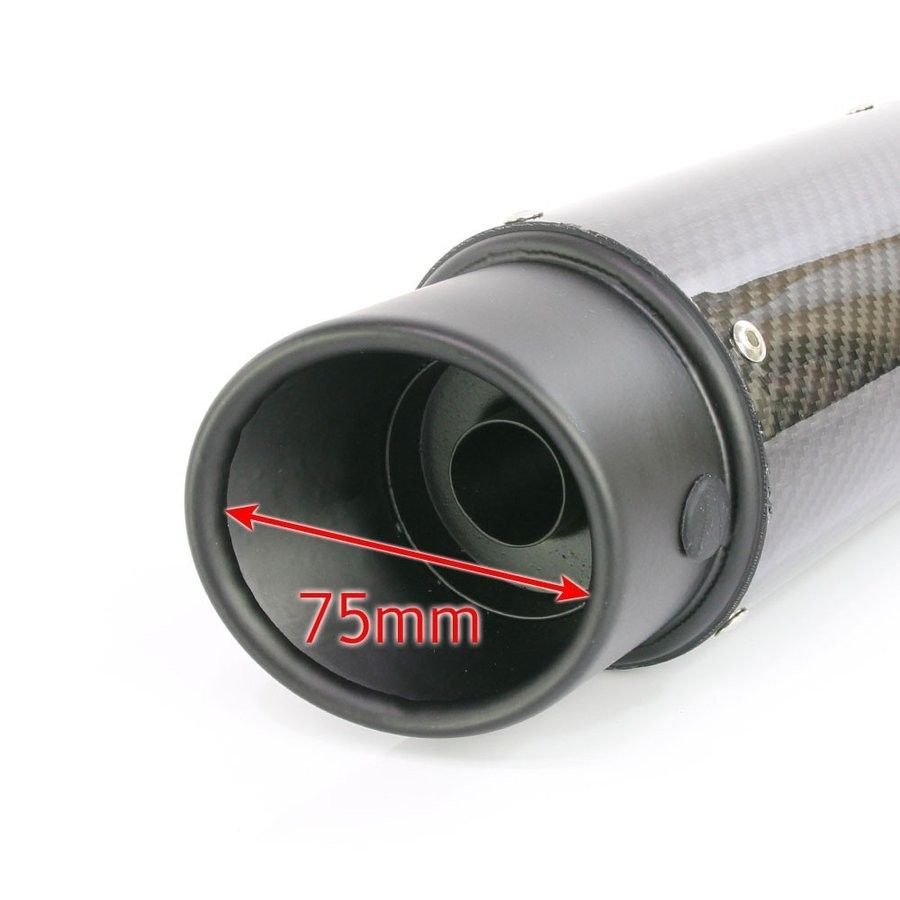 汎用 スラッシュカット GPショートサイレンサー φ50.8 50.8mm