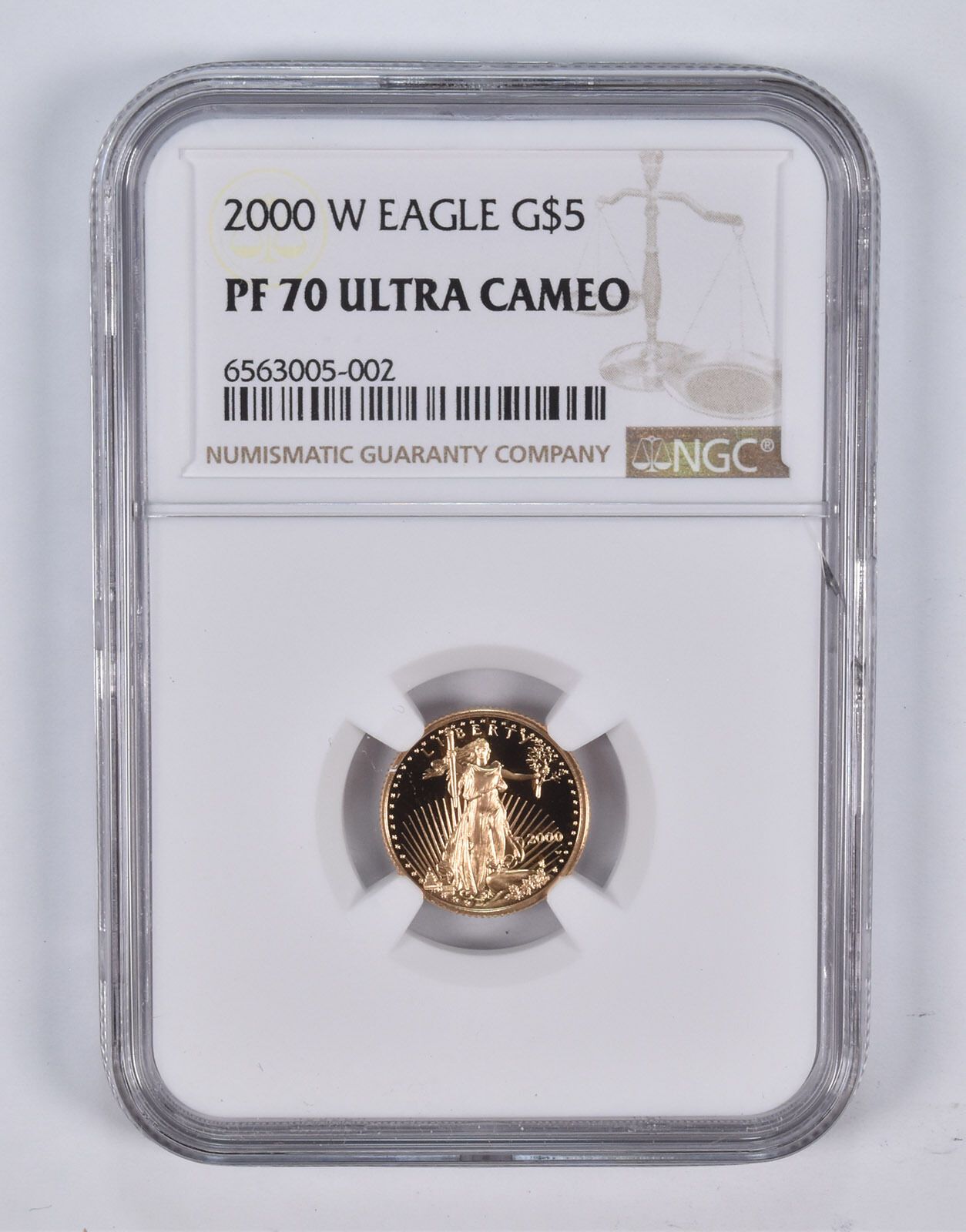 PF70 UCAM 2000W 5ドル アメリカン ゴールド イーグル 1|10オンス 999 ゴールド NGC