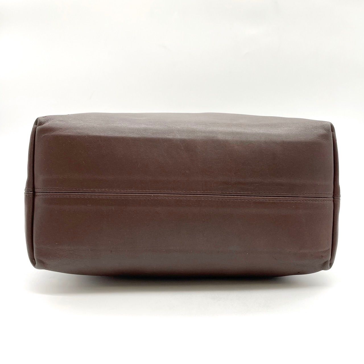 美品 希少 COACH オールドコーチ ショルダーバッグ USA製 レザー 茶 美 
