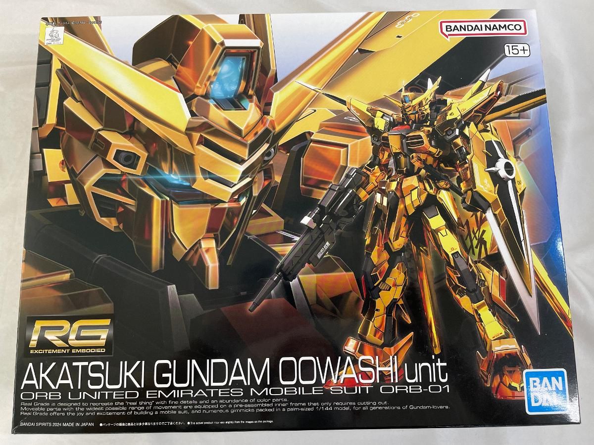 未開封 RG アカツキガンダム オオワシ装備 RG ガンプラ