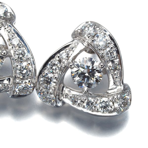モニッケンダム ピアス ダイヤ ダイヤモンド 0.16ct 0.20ct 0.16ct 0.20ct Pt900 保証書 177491