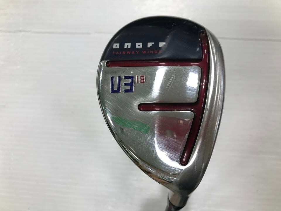 即納】ONOFF FAIRWAY WINGS AKA 2020 18 S SHINARI:u70 中古 ユーティリティ  グローブライド メルカリ