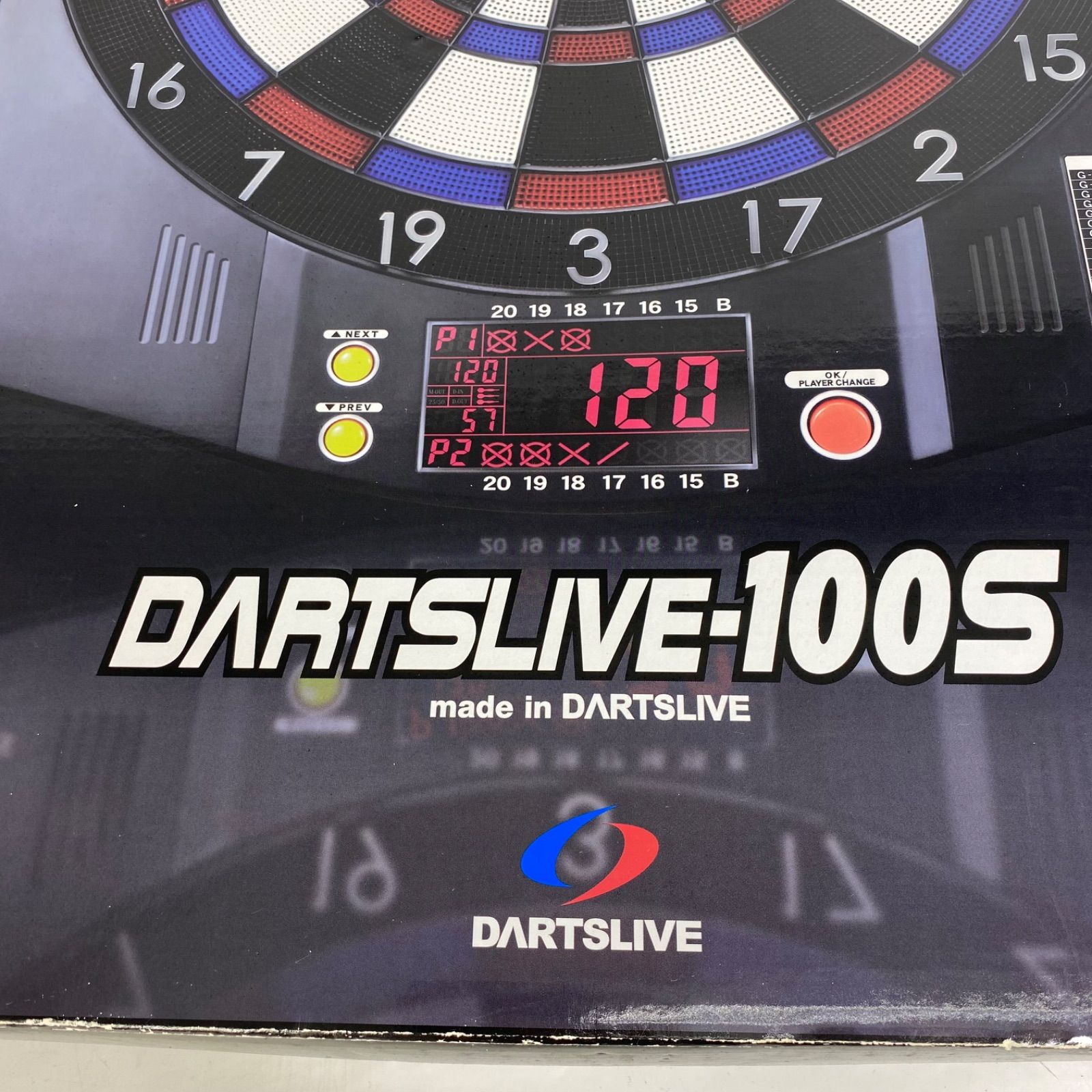 DARTSLIVE-100S 電子ダーツボード 値下げ DARTSLIVE-100S 電子ダーツボード スタンド付き - メルカリ