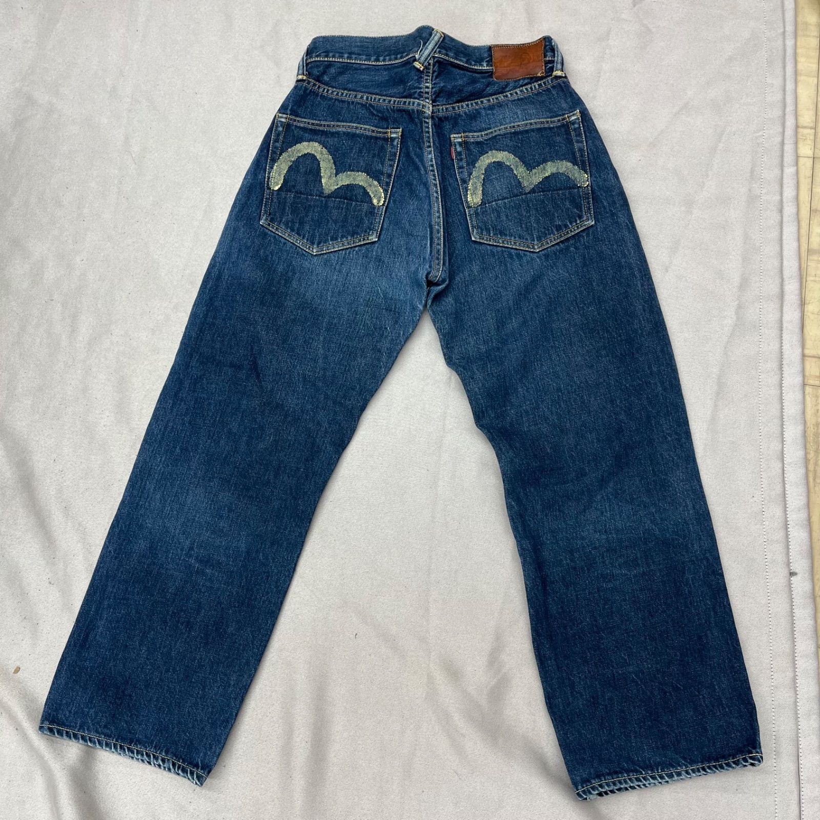 EVISU デニム No.2 カモメペイント 30インチ 日本製 インディゴブルー 