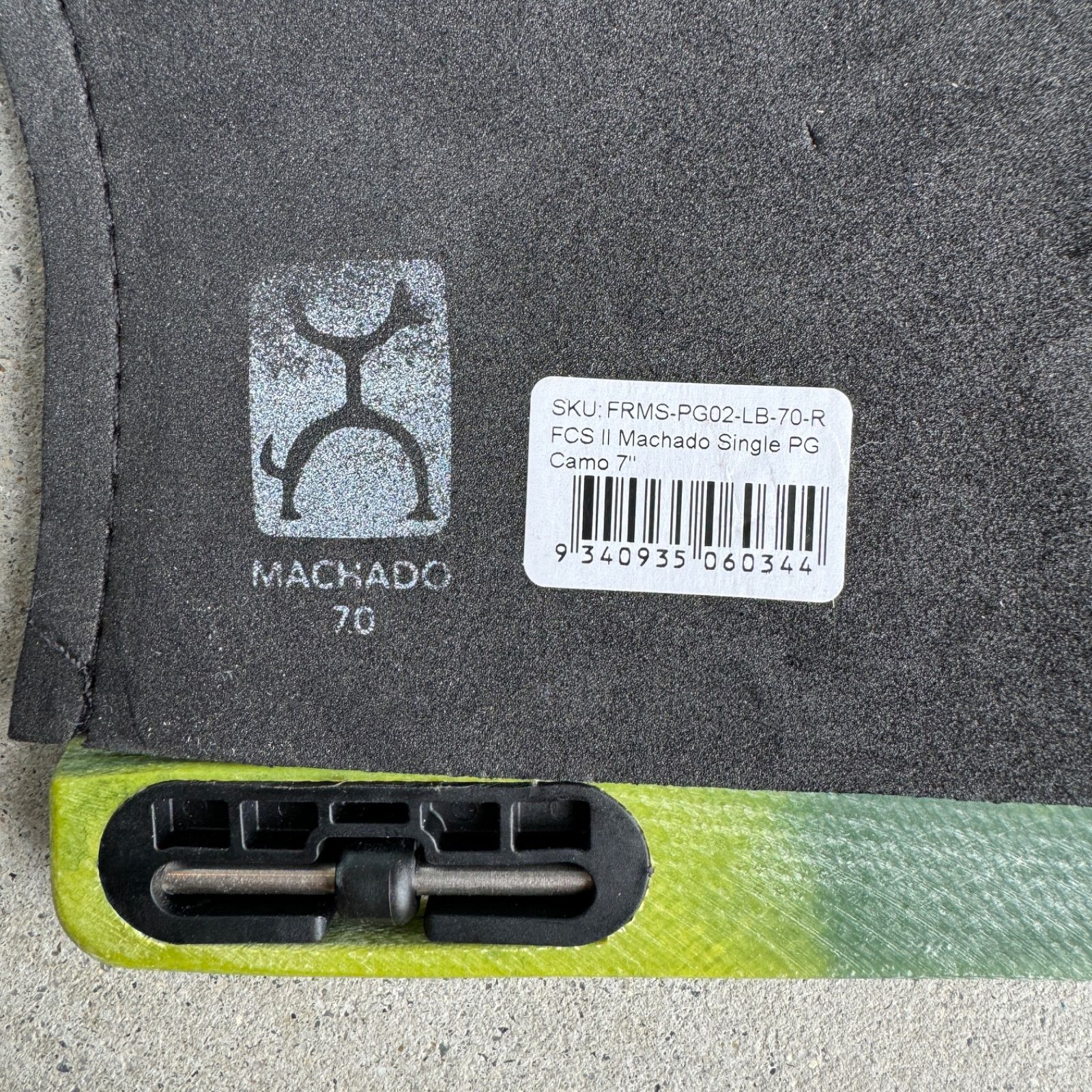 美中古 FCS2 マチャド シングルフィン 7.0 MACHADO SINGLE PG