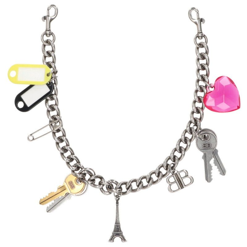 シルバー 925 ホイッスル フレア ハート チャーム キーチェーン 銀製 シルバー 925 ホイッスル フレア ハート チャーム キーチェーン 銀製