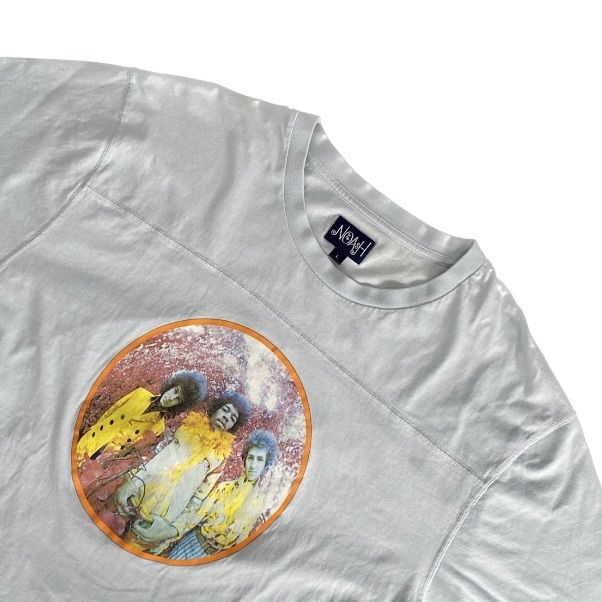 ノア NOAH × ジミ ヘンドリックス Jimi Hendrix ■【 Crewneck Print T-Shirt 22 071 122 0045 1 0 】クルーネック プリント Tシャツ