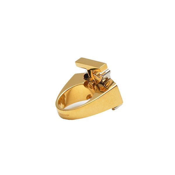 7/17値下げ】 BURBERRY LJ TB LINE RING リング 指輪 TB RING