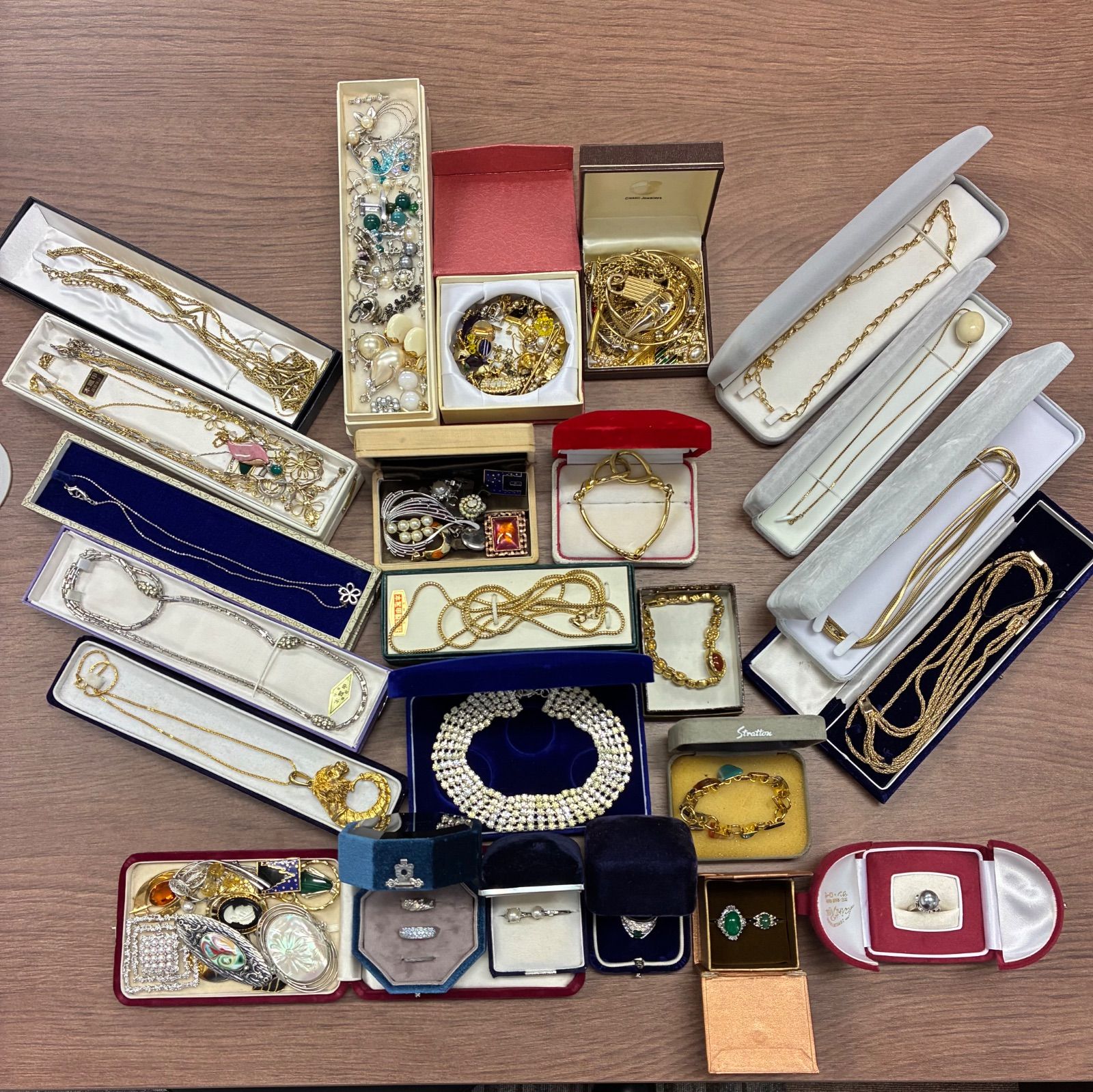 メッキ　アクセサリー　まとめ　遺品整理　まとめ売り 遺品整理 メッキ アクセサリーまとめ売り