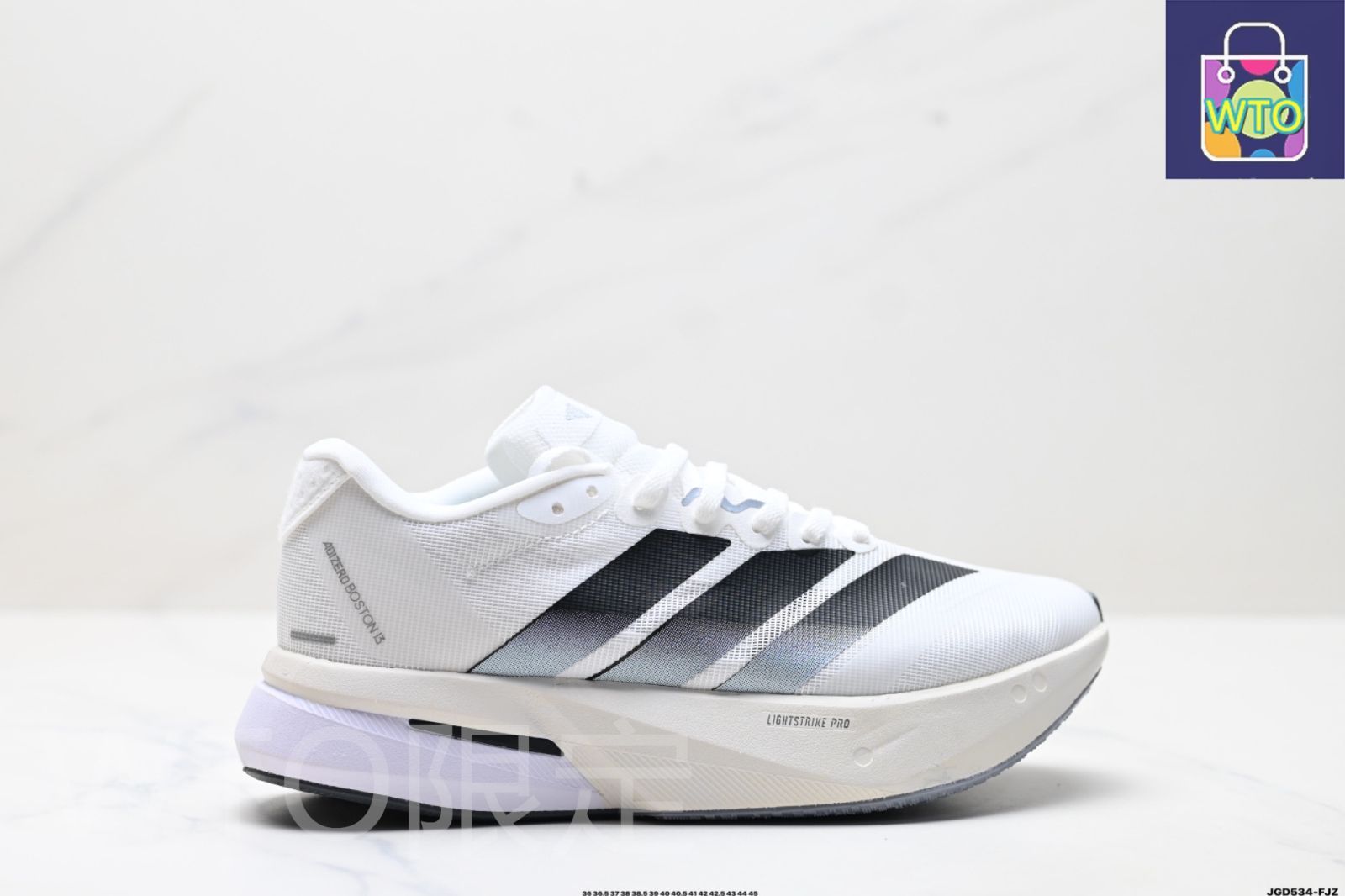 アディダス Adidas adizero BOSTON 13 通気性の良いメッシュ