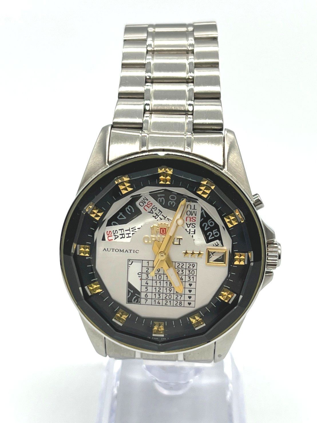 稼働✨ORIENT　スリースター ゴージャス 自動巻き 腕時計　WV0011FX ORIENT スリースター ゴージャス 自動巻き 腕時計 WV0011FX - メルカリ