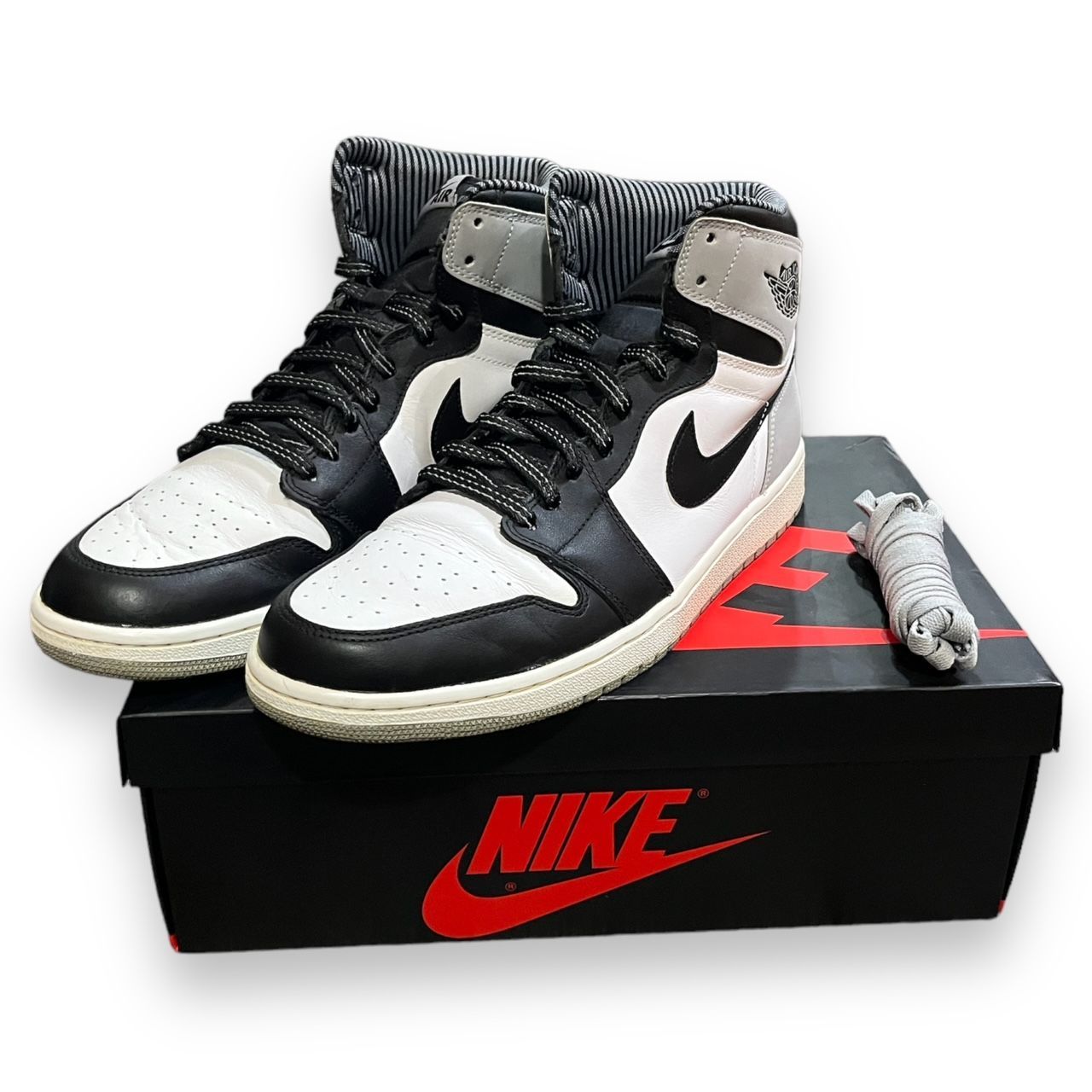NIKE AIR JORDAN 1 RETRO HI OG WHITE/BLACK-NEUTRAL GREY ナイキ エア 