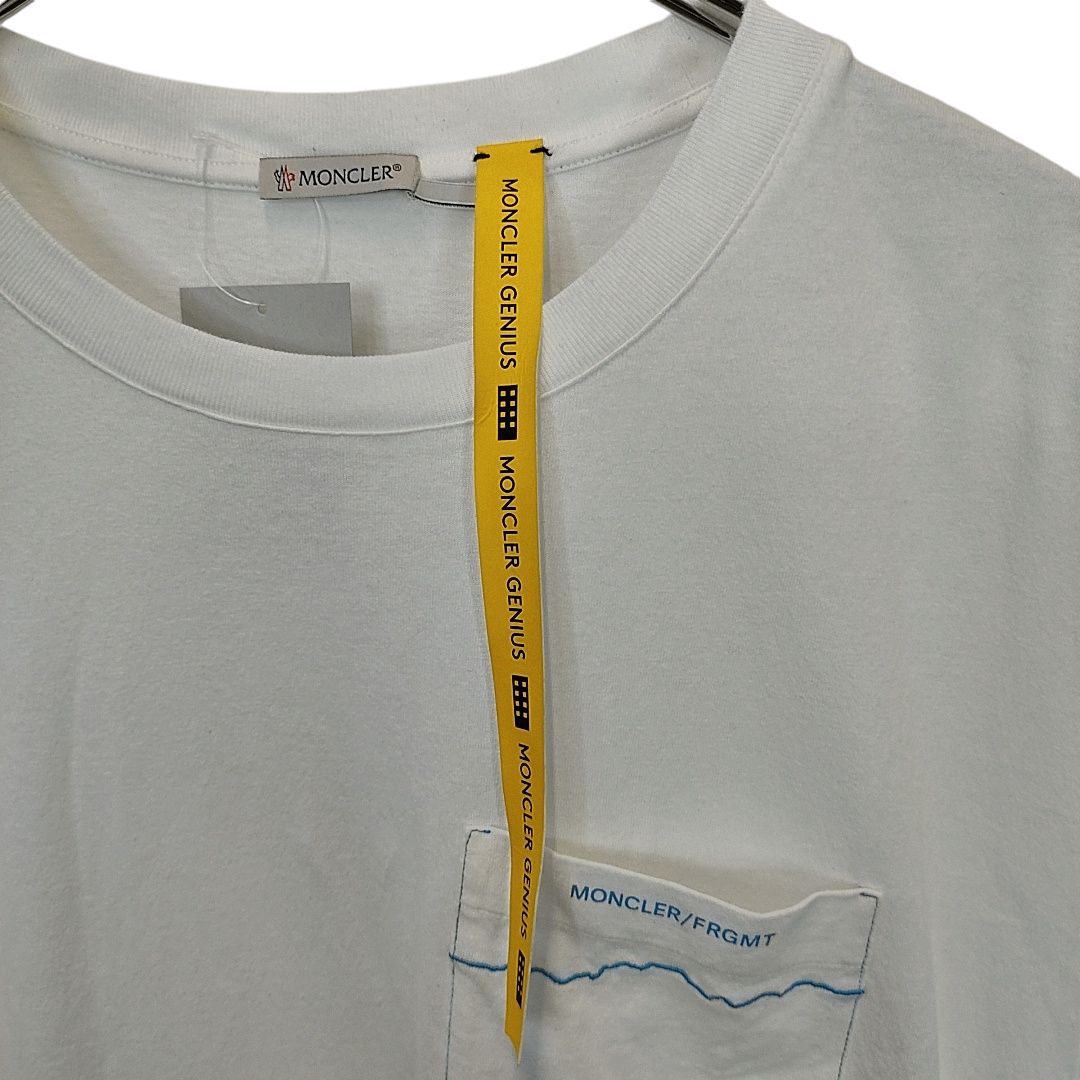 【MONCLER】Tシャツ ポケット付き コットン 藤原ヒロシ FRGMT 新品】Moncler Fragment 藤原ヒロシ Tシャツ｜Yahoo!フリマ（旧