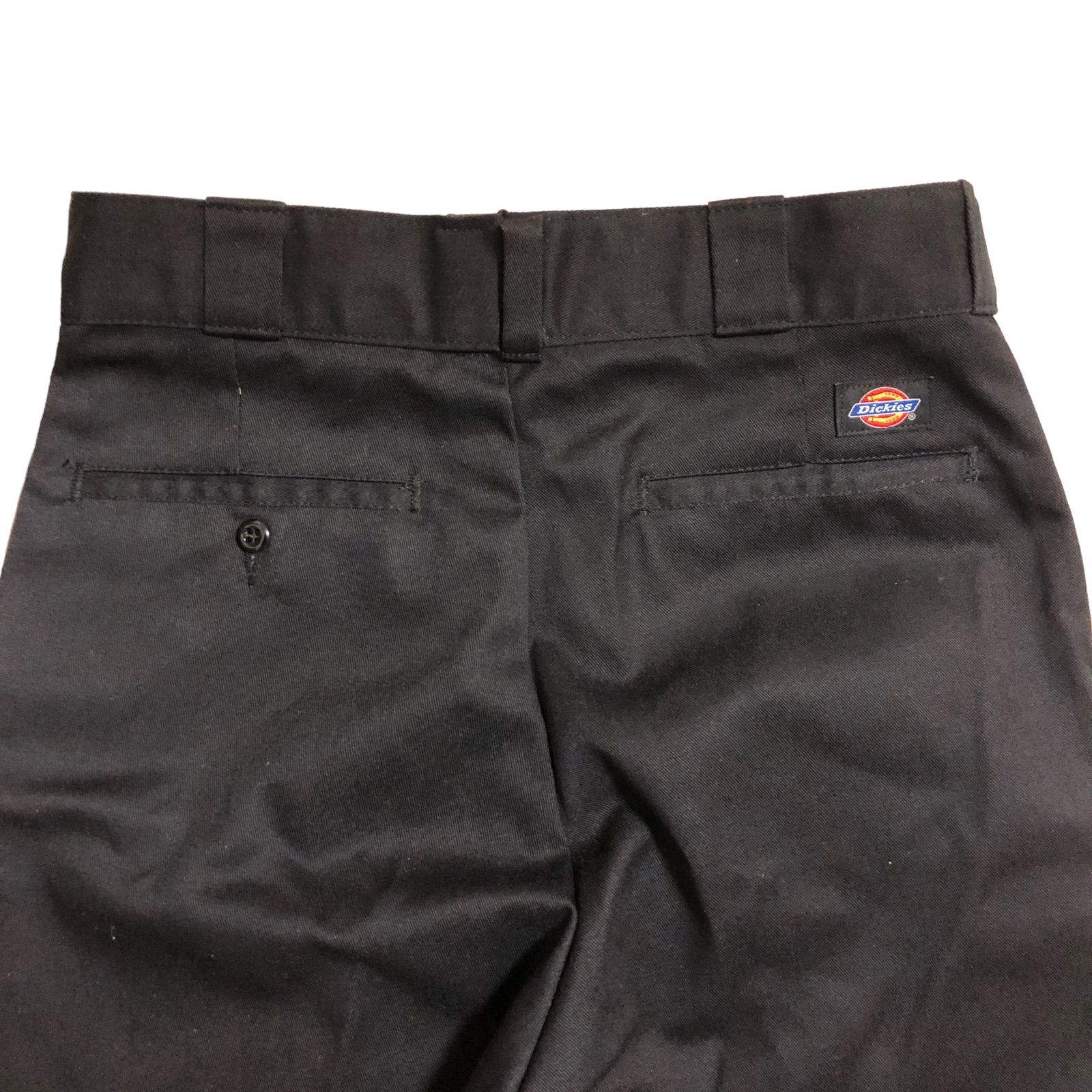dickies 874ワークパンツ　ブラック　圧着タグ　USA製 DICKIES ディッキーズ 874 アメリカ製 made in USA 29/34 丈直し