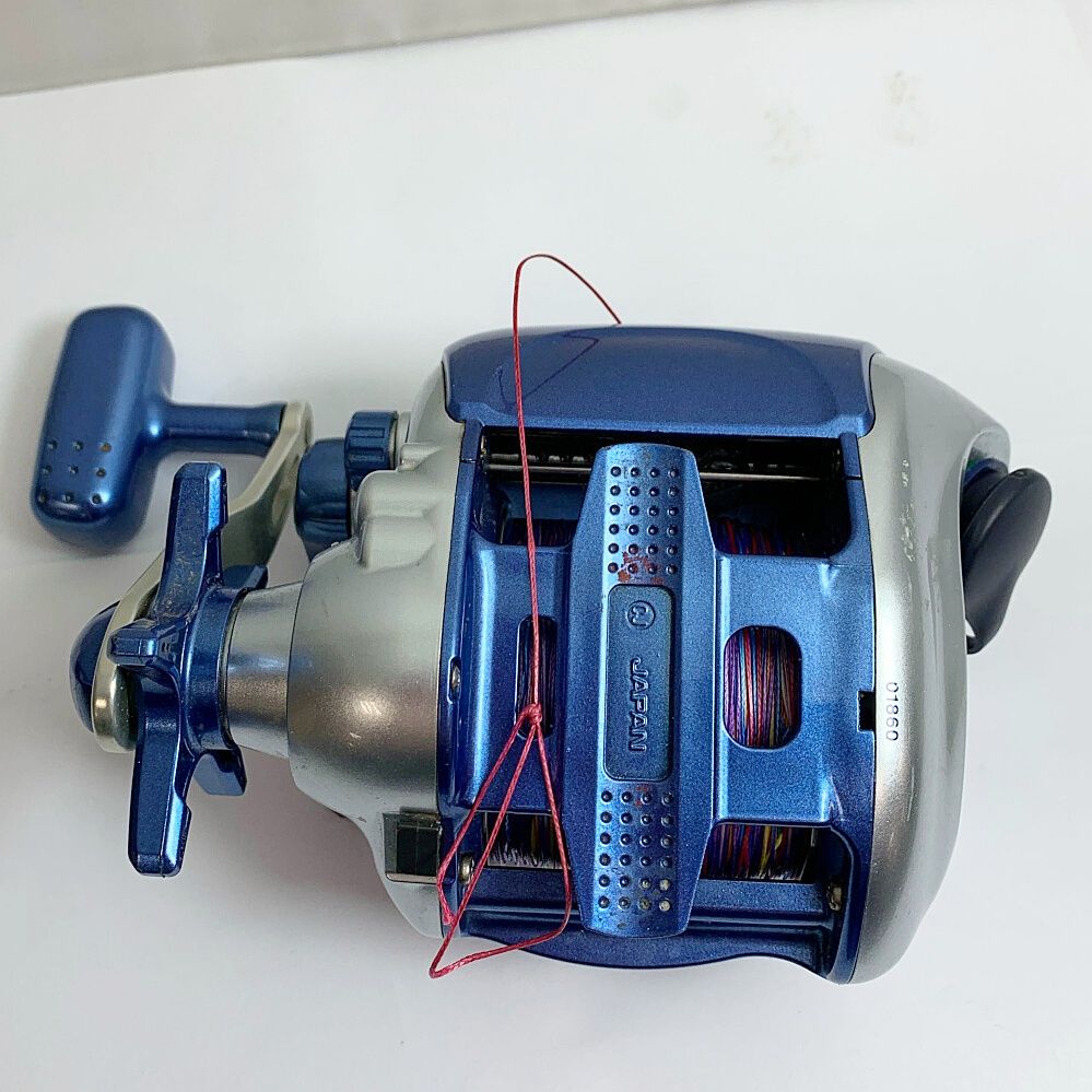 hh【used】SHIMANO 電動リール PLAYS1000 コード無し けばけばしく
