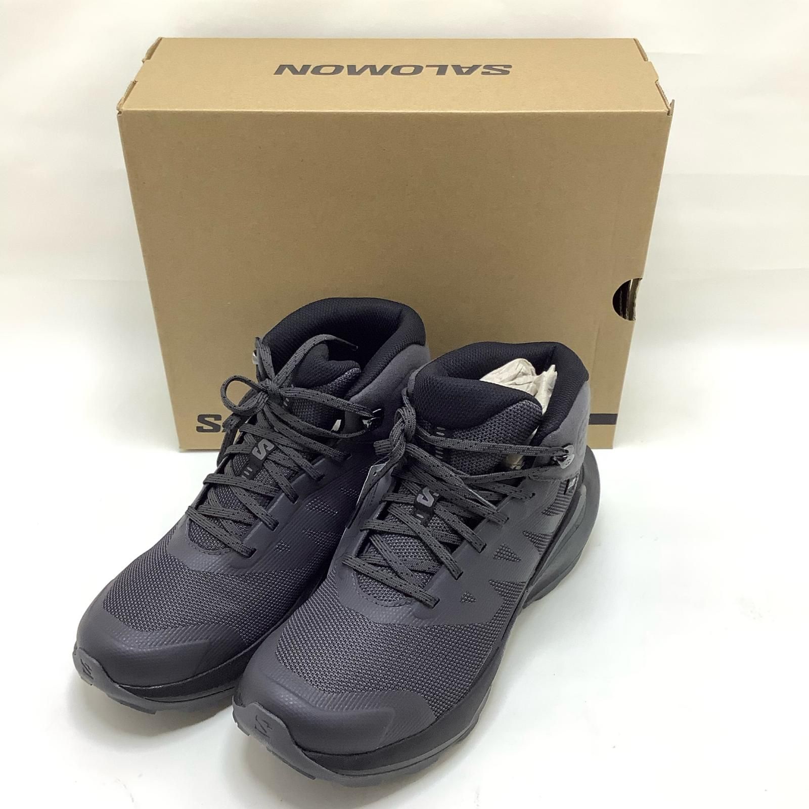 ▲▲SALOMON サロモン トレッキングシューズ 24.5cm ELIXIR TOUR MID WP L47578000 ブラック