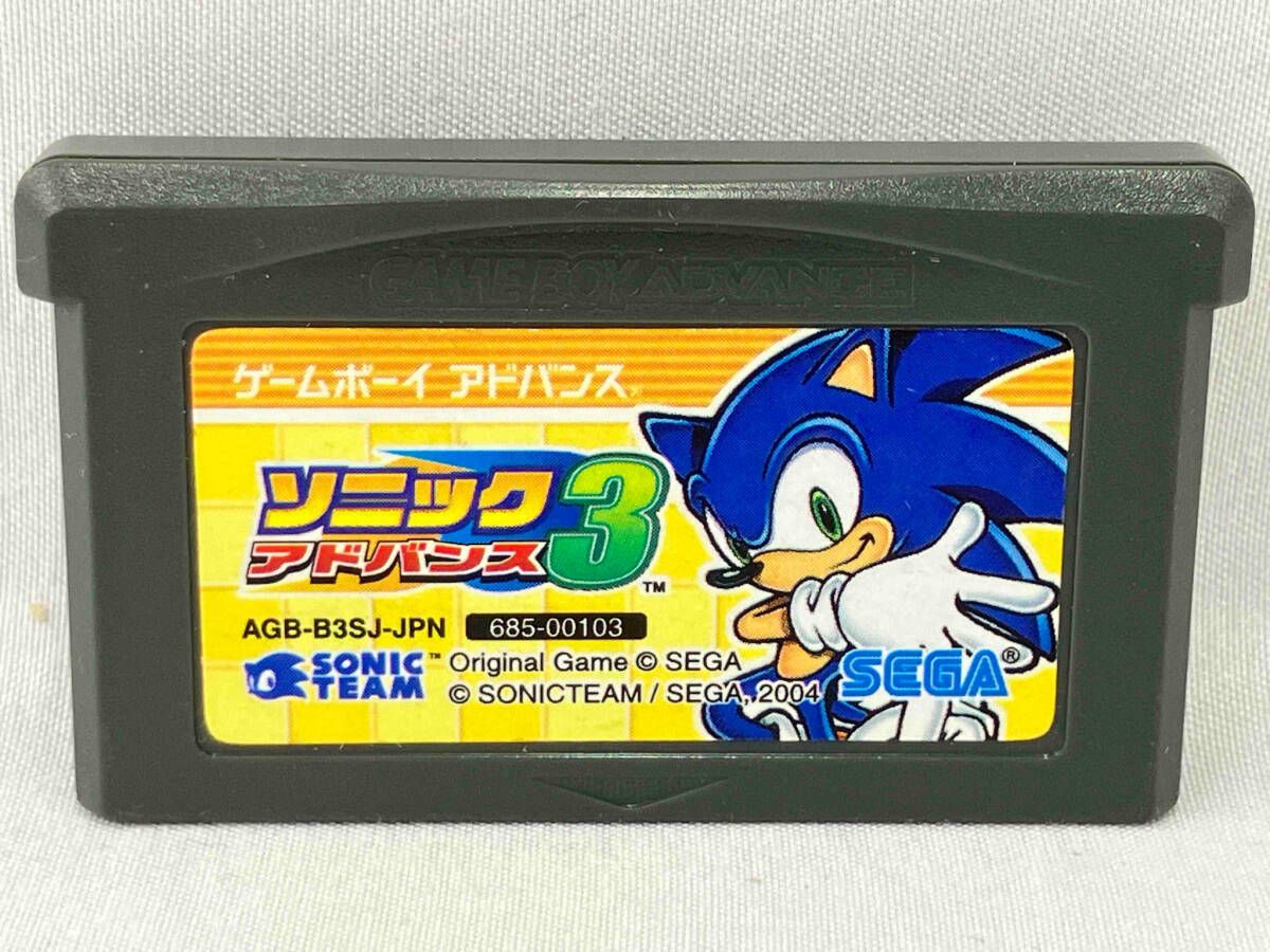 GBA SEGA ソニック アドバンス3