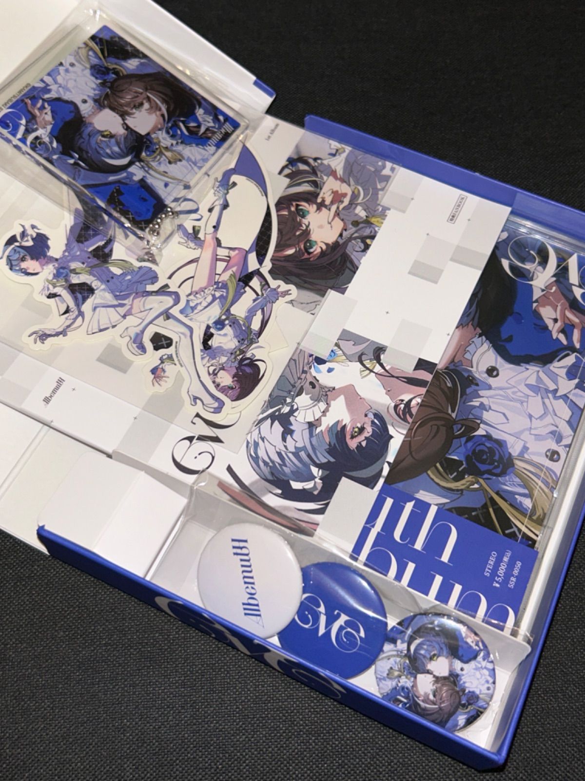 S3978) CD未開封 特典付き Albemuth (存流&明透) 1st Album「ADAM