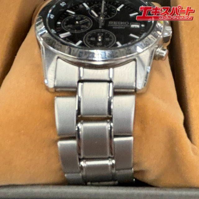 腕時計 SEIKO クォーツ クロノグラフ 7T92-0DW0 箱付き 湘南台店 - メルカリ