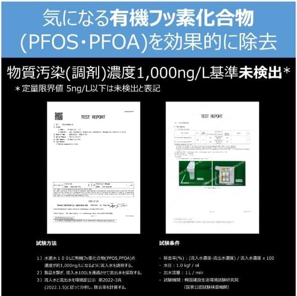 コンパクトデザイン 高除去20項目クリア