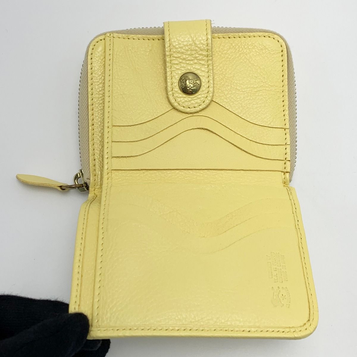 クリスチャンディオール サドルコンパクト財布 二つ折り財布 ブラック