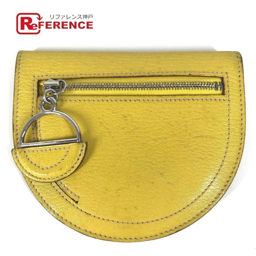 エルメス　イエロー コインケース エルメス Hermes HERMES コインケース ジップアンゴー