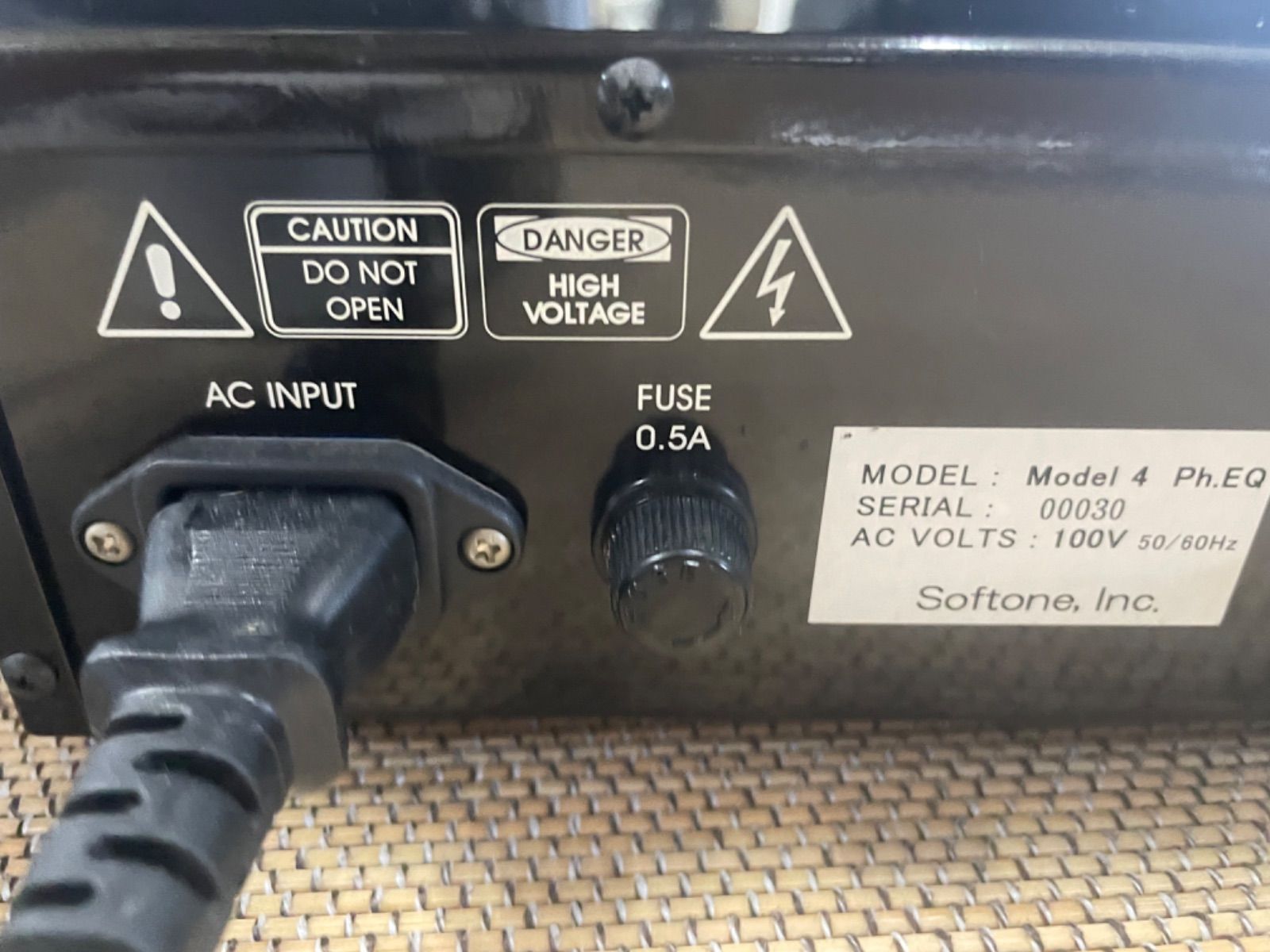 Softone 真空管フォノイコライザーアンプ Model4 - メルカリ