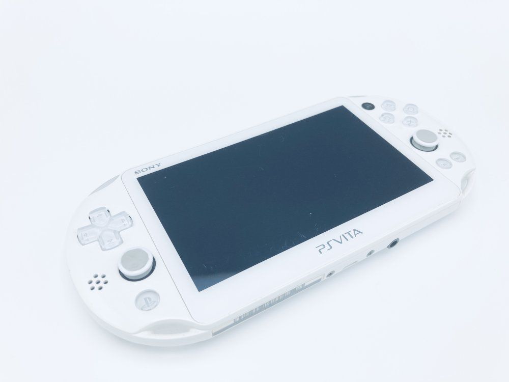 PlayStation Vita Wi-Fiモデル ホワイト PCH-2000ZA12 メーカー生産終了 video game