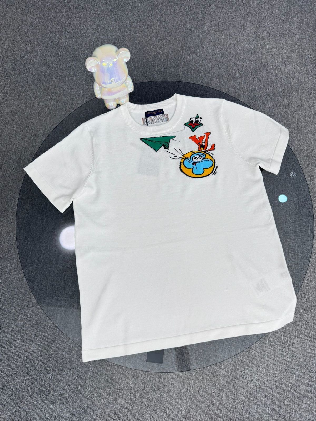 Louis Vuitton 2054シリーズ　極美品！即完売、飛行機柄Tシャツ Louis Vuitton】【飛行機】【イタリア製】【トップス】ルイ
