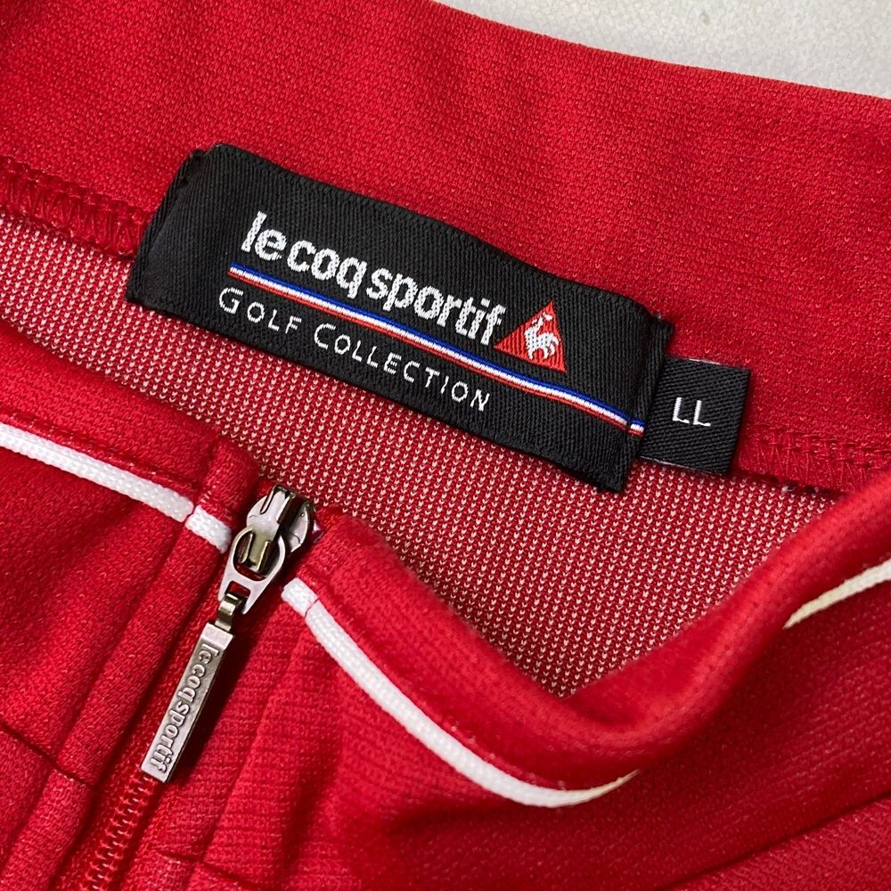le coq sportif - ルコック　ゴルフ　ハーフジップ　LLサイズ サイズ：LL LE COQ GOLF ルコックゴルフ ハーフジップ 半袖T