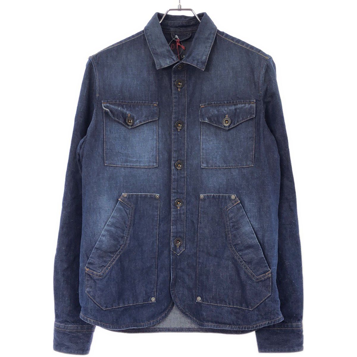 LARDINI ラルディーニ マルチポケットデニムシャツジャケット I-JIM-M  