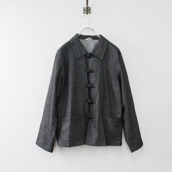 INGEBORG インゲボルグ チャイナボタンデニムジャケット S