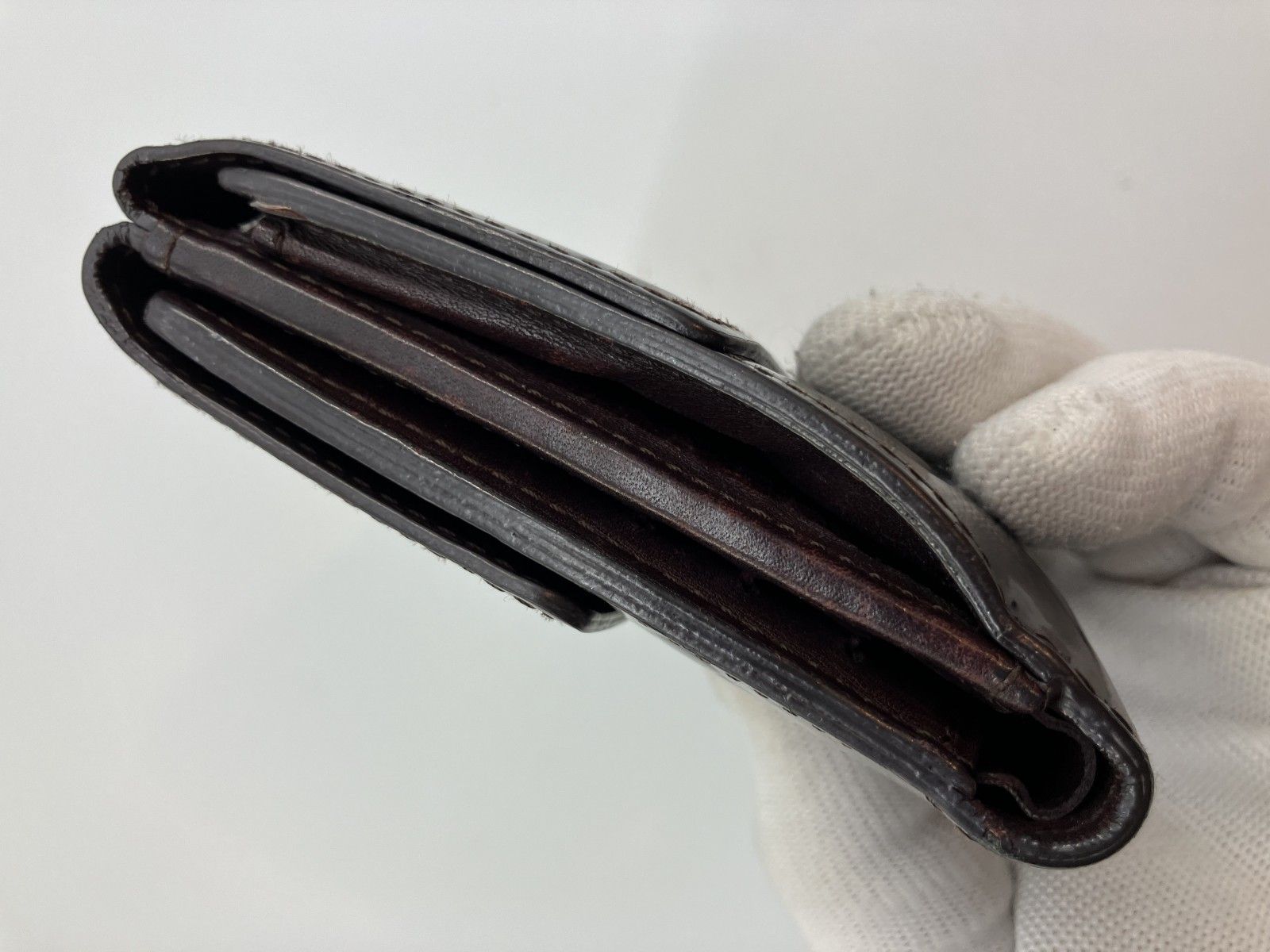 ルイヴィトン ヴェルニ Wホック コンパクト2つ折り財布 11×10cm