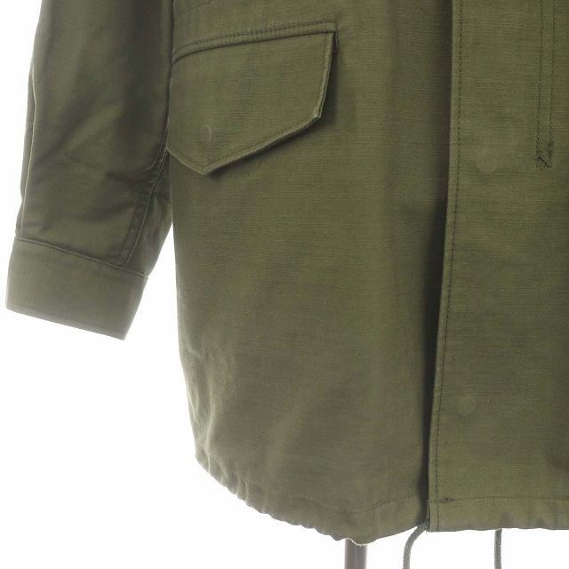 ハイク HYKE M-51 TYPE FIELD JACKET/BIG FIT ミリタリージャケット ミドル丈 ビッグシルエット 2 カーキグリーン  /ES ■OS