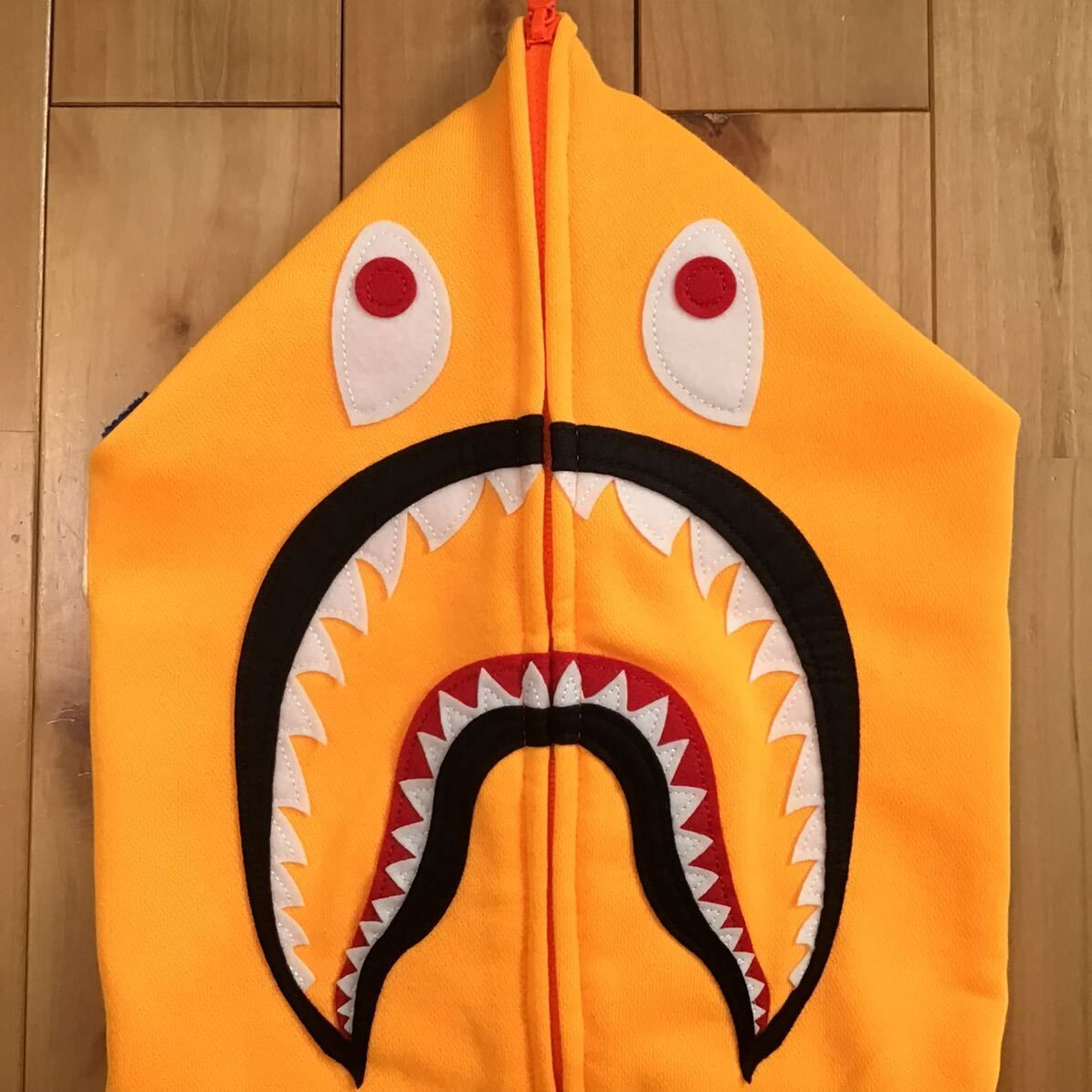 NEON Color シャーク パーカー Lサイズ shark full zip hoodie a