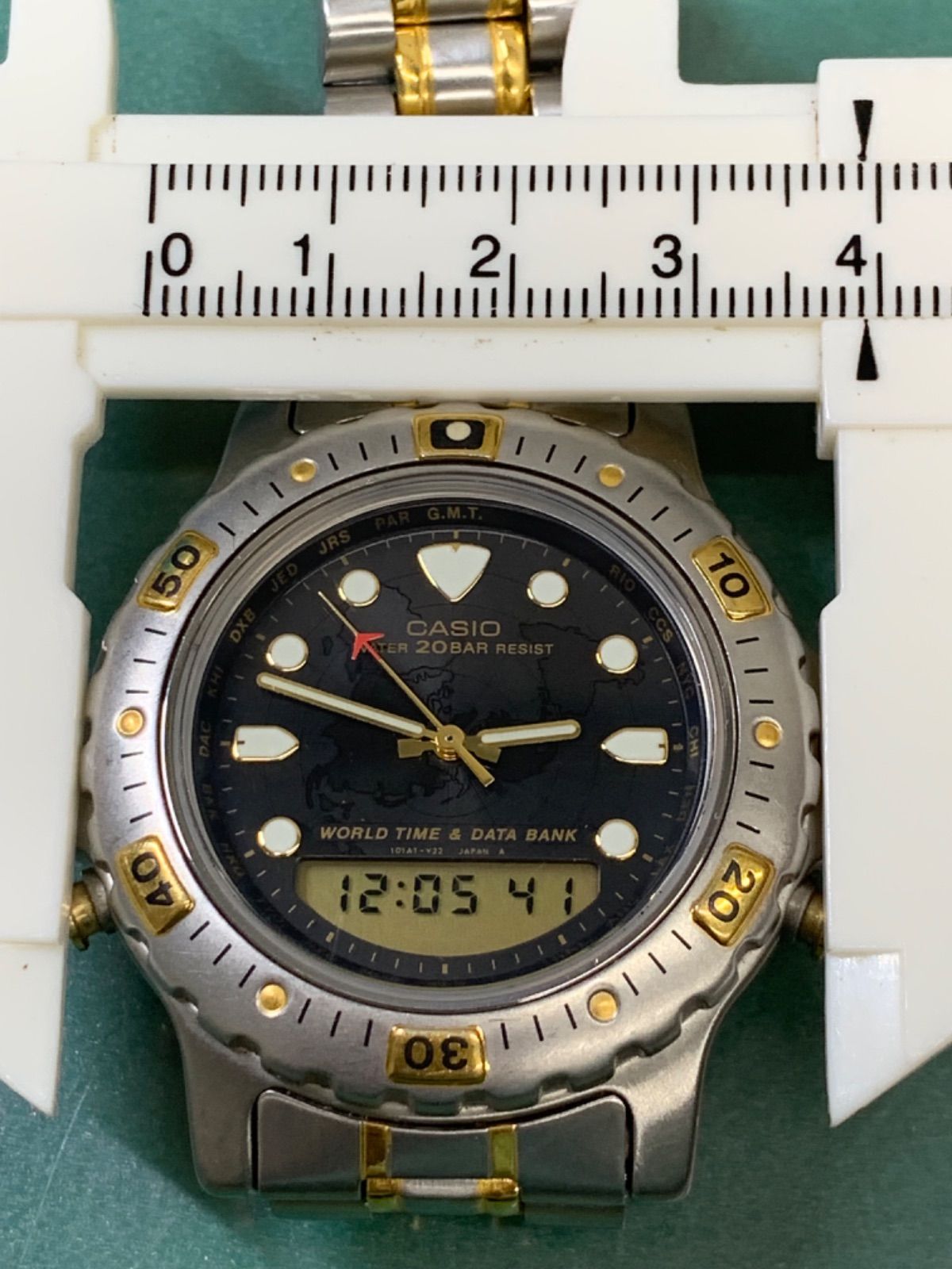 R6-5539 中古品カシオ ワールドタイム・データバンク AD-722 - メルカリ