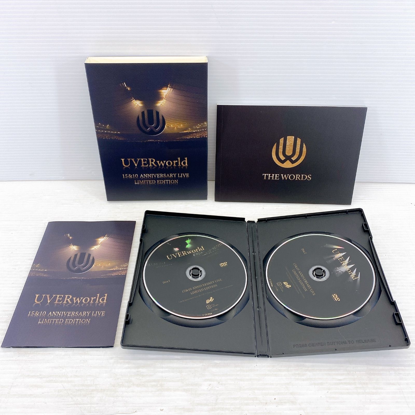 ◇ UVERWORLD ウーバーワールド DVD Blu-ay ブック まとめて 8点