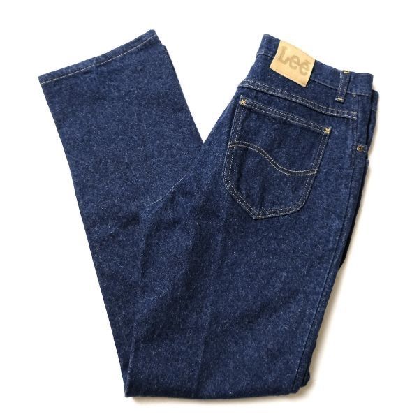 フ*グ様 Lee ヴィンテージ ストレートデニム 33 濃紺 フ*グ様 Lee