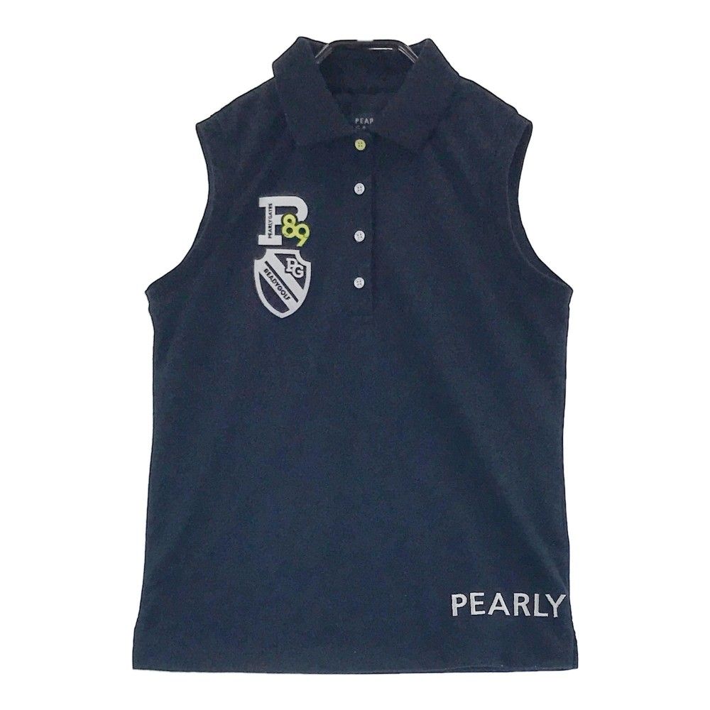 サイズ：0 PEARLY GATES パーリーゲイツ ノースリーブポロシャツ