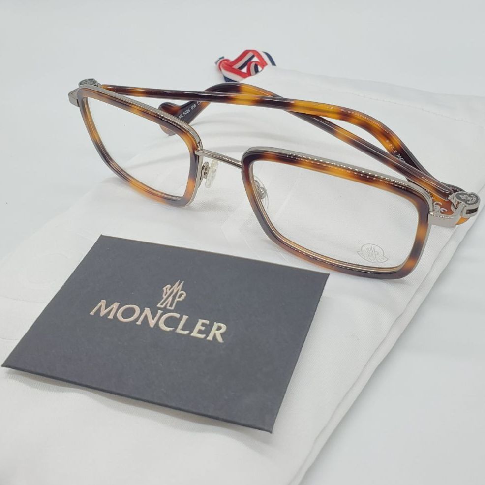 9. MONCLER モンクレール メガネ ML5026/V 056 51-20-145 MONCLER 眼鏡 メガネ - メルカリ