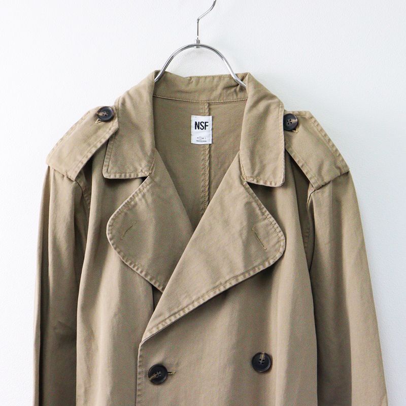 2018SS Deuxieme Classe ドゥーズィエムクラス NSF トレンチコート S 