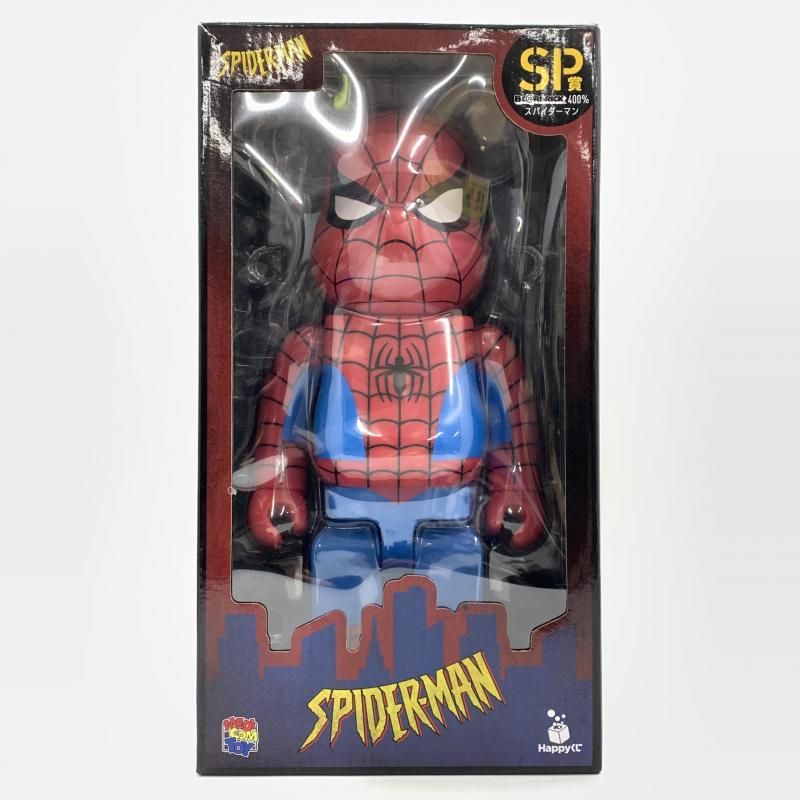 BE@RBRICK SP賞 スパイダーマン BE@RBRICK 400% スパイダーマン SP賞 Happyくじ - メルカリ