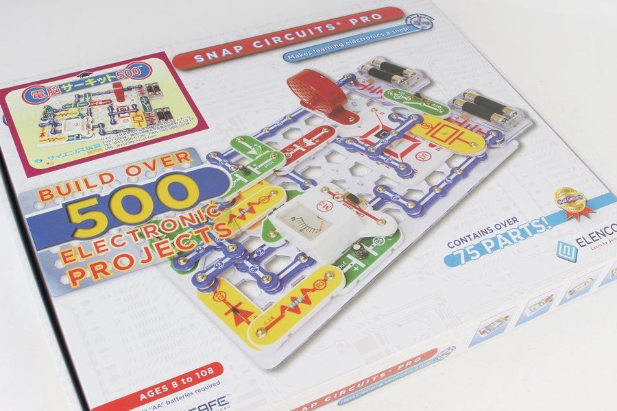 【匿名配送、送料無料】電脳サーキット500 SNAP CIRCUITS PRO 電脳サーキット500｜500種類の実験で深く学べるSnap Circuits