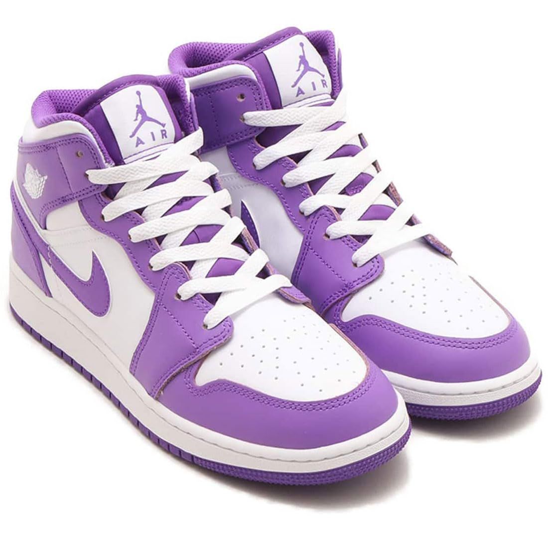 ナイキ] エア ジョーダン 1 ミッド GS J AIR JORDAN 1 MID GS パープル 
