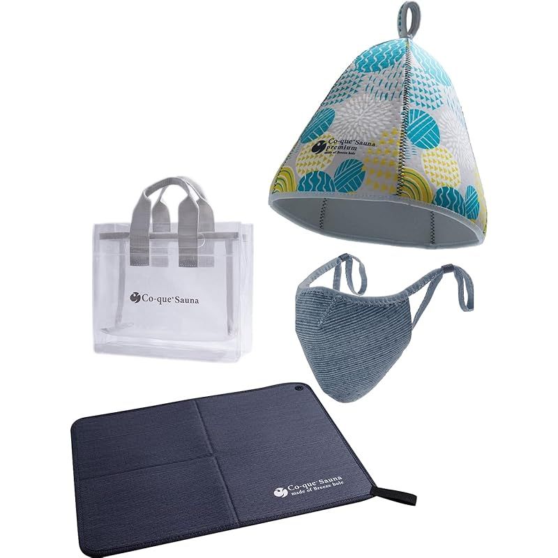co-que sauna サウナ整いセット [co-que] サウナ整いセット4点（ハット