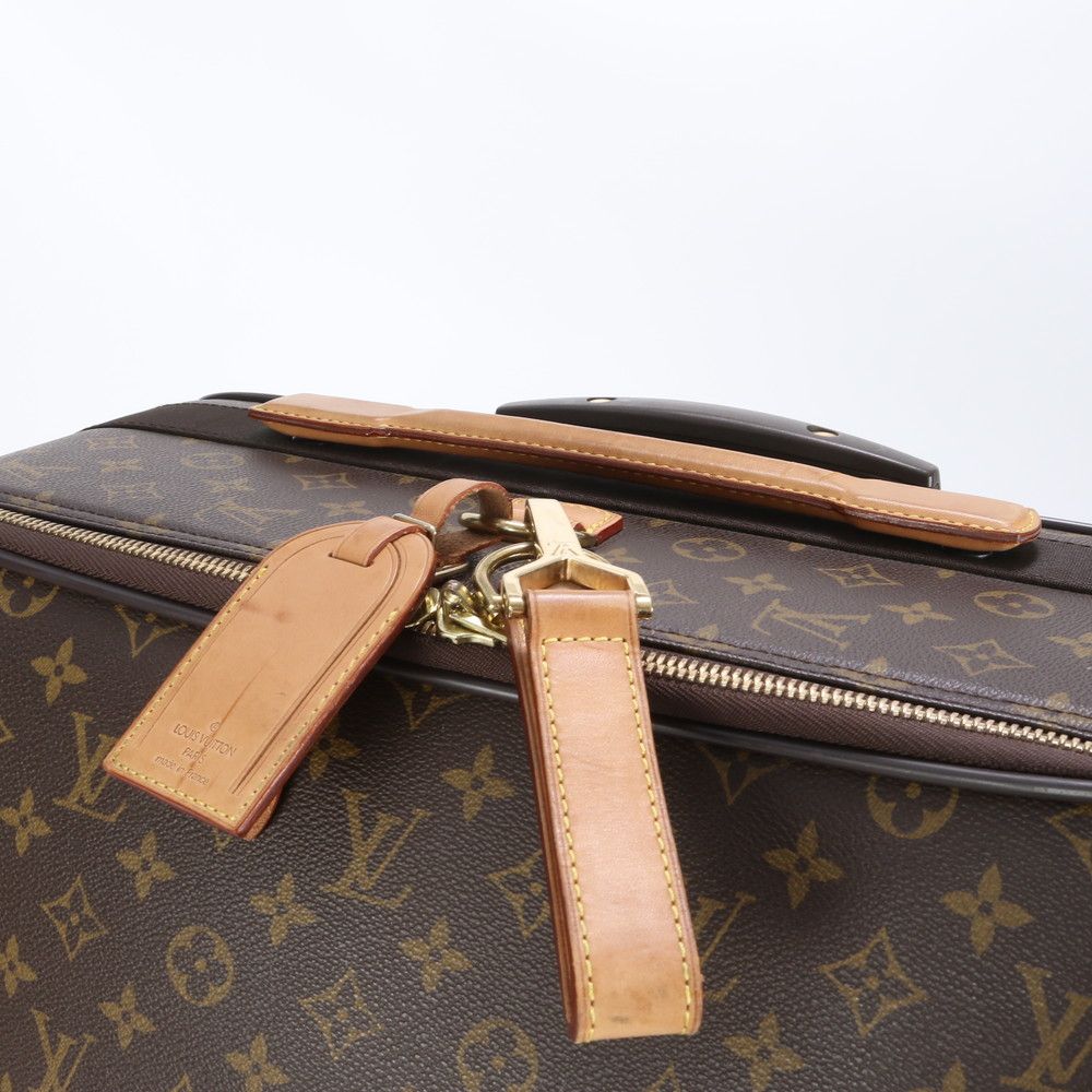 極美品 ルイヴィトン モノグラム ペガス 65 M23295 レザー スーツ